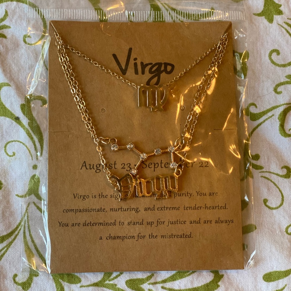 Virgo Necklace Trio